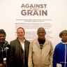 Shepherd Mbanya, Mario Pissarra, Ishmael Thyssen, Thami Kiti, Against the Grain Exhibition Opening