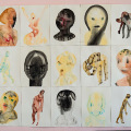 Someone like you, 2018. Watercolour on paper, 115 x 93 cm. (Image courtesy of the artist).