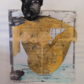 Jaguar Woman, 2018. Mixed media, 84.1 x 59.1cm. (Image courtesy of the artist).