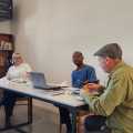 Building Resilience: Lessons from KZNSA and ASAI. From left, Angela Shaw, Russel Hlongwane and Mario Pissarra
