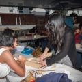 Workshop by Iziko Education Dept & The Cape Gallery . (2013) Photographs by Hassner Pepler. (courtesy Iziko Museums)