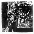 The past…the future?, 1982.  Linocut print (Source: Durban Art Gallery)