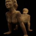 Mixed Marriage, 2007. Carved jacaranda, 60 x 120 x 8.5 cm. Artist's collection . (Image courtesy of the artist).