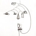 Politician, 2004. Wrought stainless steel, 170 x 110 x 90 cm. Artist's collection. (Image courtesy of the artist).