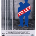 TO LET - exhibition poster