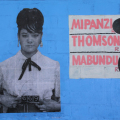 The Blue Lady, Corner of Alfred and Foundry Road, Saltriver, Cape Town. 2013