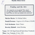 CAP monthly debate series invite, 1990. (Source: UCT Humanitec Digital Collections)