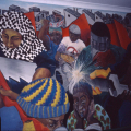 Mural (detail). Community House, Salt River 