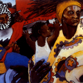 Mural (detail). Community House, Salt River 