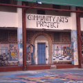 Mural. Facilitator: Lungile Bam (Photo: M Pissarra) Community Arts Project, 1996. 