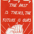 CAP Poster - SAYCO (South Africa nYouth Congress) at CAP, 1986. Silkscreen poster (Source: The Posterbook Collective of the South African History Archive. 1991. Images of Defiance: South African Resistance Posters of the 1980. Braamfontein: Ravan Press.