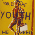 Robert Siwangaza, Youth Poster, 1985.