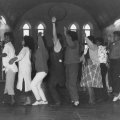 Community workers and teachers, 1988. Performance dance. CAP, Chapel Street, Woodstock