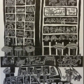 Popular War 2013. Mixed Media on paper. (Source: Galeria 111)