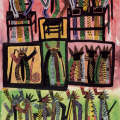 Untitled, n.d. Mixed media on paper. (Source: Maputo Art)