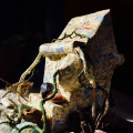 Rethinking Monuments (Maquette), 2018. Paper-mache, nature on plinth, 36 x 28 cm. (Image courtesy of the artist)