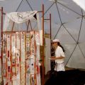Ithemaba Loveletters - Tankwa to Black Rock, 2011.  Interactive installation. (Image courtesy of the artist)