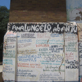 Detail from South African Bill of Rights Mural, 1997. Durban, South Africa. (Photo: Lee Bob Black, 2010)