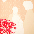 Allyssa Herman, Untitled, 2025. Linocut print on paper, 50 x 35 cm, edition of 15.