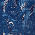 Hemali Khoosal, Hill in Motion, 2025. Linocut print on paper, 40 x 30 cm, edition of 15.
