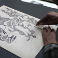 Thami Jali carving