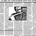 Culture in another South Africa