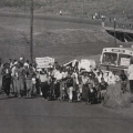 Striking Sarmcol workers invade Pietermaritzburg (photo - courtesy Ari Sitas)
