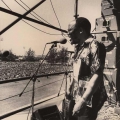 Mandela welcome rally, Kings Park Stadium ,Durban ,1990 (photo - Myron Peters)