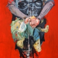 Qash qash!, 2012. Acrylic on canvas, 205 x 180cm. (Image courtesy of the artist)