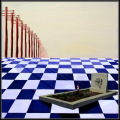 Power Flower, 2009. Acrylic on canvas, 90 x 90 cm (Image courtesy of the artist)