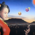 Bosberaad in Tiny Town, 2002. Donovan Ward. Acrylic on canvas, 120 x 80 cm. (Image courtesy of the artist).
