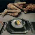 Still Life, 1994. Donovan Ward. Acrylic on canvas, 64.5 x 80.5 cm. (Image courtesy of the artist).