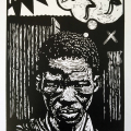 Untitled, 2016. Linoprint on archival paper. (Image courtesy of the artist).