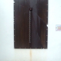 Basil D Oliviera Memorial, 2006. Corten, stainless steel and bronze, 150 x 100 cm. Commissioned by The Sunday Times. (Image courtesy of the artist).