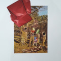 Untitled, 2020. Magazine cut outs glued on Archival Cotton Rag Rives BFK paper, 50 x 66 cm. (Image courtesy of the artist).