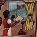 Painting, early 1990s, (Photo courtesy of UCT Digital Collections).