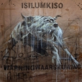 Isilumkiso, 2014. Ink, acrylic, spray paint and oil on brown paper. 220 x 210 cm. (Image courtesy of the artist)