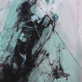 The Hearts Lonely Thunder, 2012. Two-layer screen print with hand finishing. (Image courtesy of the artist)