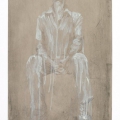 The Long Wait, 2012. Monotype. 76.8 x 35 cm. (Image courtesy of the artist)