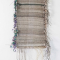 Untitled 1, 2015. Computer cables and wood. 120 x 60 cm (Image courtesy of the artist)