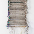 Untitled 1, 2015. Computer cables and wood. 120 x 60 cm (Image courtesy of the artist)