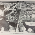 Sydney Selepe, the first student to graduate from the African Arts Institute with a Bachelor of Art in Fine Art