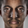 Faces of people who may or may not be victims or perpetrators of domestic violence (Jamie), 2013. Pigment ink on cotton Baryta, 68 x 140 cm (Photo courtesy of artist)