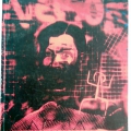 Utterings in the Garden, 1990. Cover for book of poems by Abduraghiem Johnson.