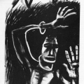 Emergency Series, No. 2, 1992. Mixed media (Source: Staffrider Volume 10 Number 3 , 1992)