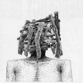 Emergency Series, No.9, 1992. Mixed media (Source: Staffrider Volume 10 Number 3 , 1992)