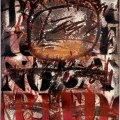 Untitled, 1985-1989. Spray paint and mixed media, 58 x 71 cm (Photo courtesy the artist)