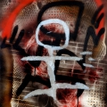 Untitled, 1985-1989. Spray paint and mixed media, 58 x 71 cm (Photo courtesy the artist)