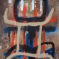 Untitled, 1985-1989. Spray paint and mixed media, 58 x 71 cm (Photo courtesy the artist)