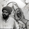 Dumile Feni, New York, 1983. Photograph, dimensions variable. (Photo: G Hallett)